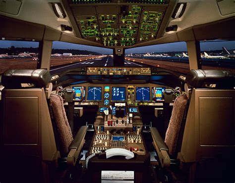 Online crop | HD wallpaper: aircraft cockpit illustration, 777 ...