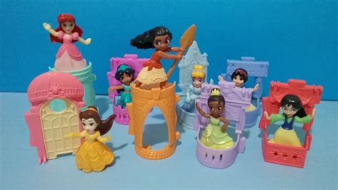 2021 DISNEY PRINCESS SET OF 8 McDONALDS HAPPY MEAL KIDS TOYS VIDEO ...