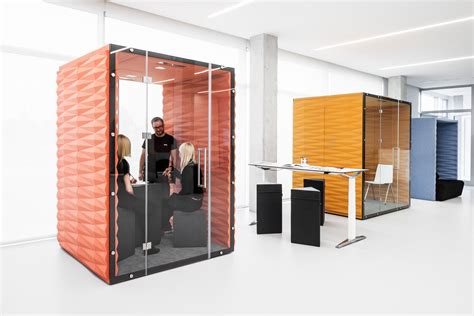 Vank's soundproof pods offer private workspaces for open-plan offices ...