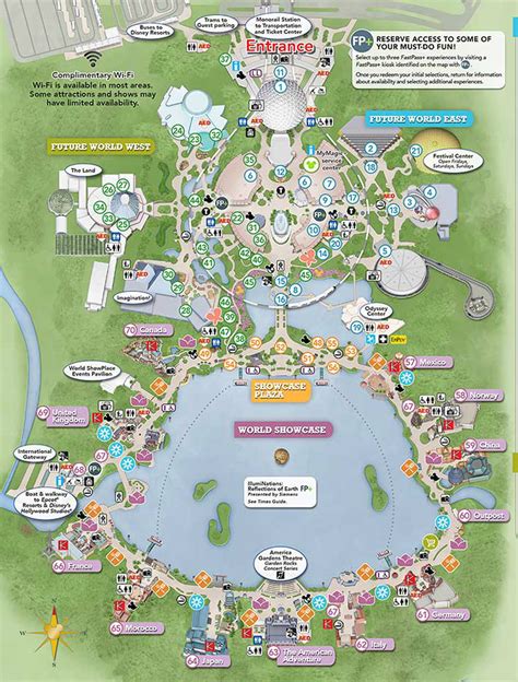 Epcot Map Free Disney Epcot Map Epcot Epcot Map Disney Epcot | Images ...