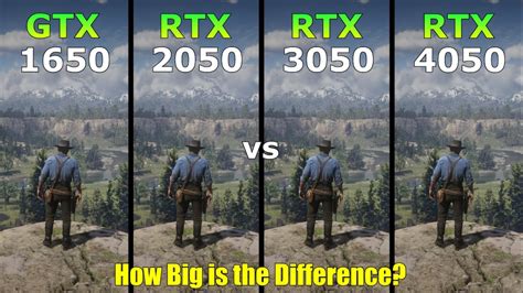 GTX 1650 vs RTX 2050 vs RTX 3050 vs RTX 4050 - Gaming Test - How Big is ...