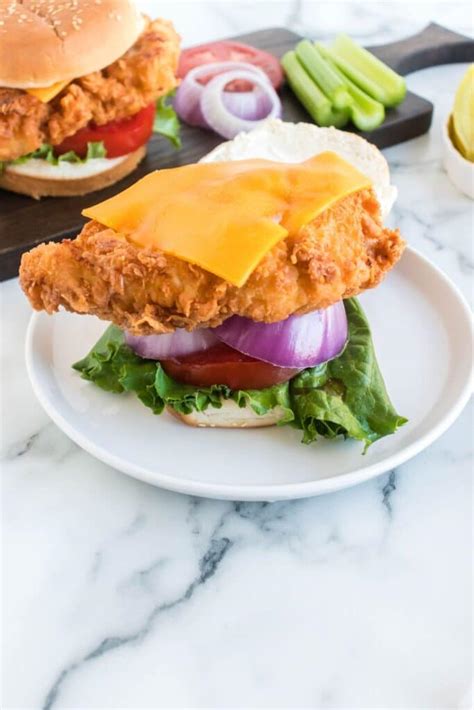 Crispy Chicken Sandwich | Home Fresh Ideas