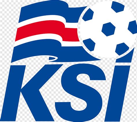 KSI logo, Iceland national football team Football Association of ...