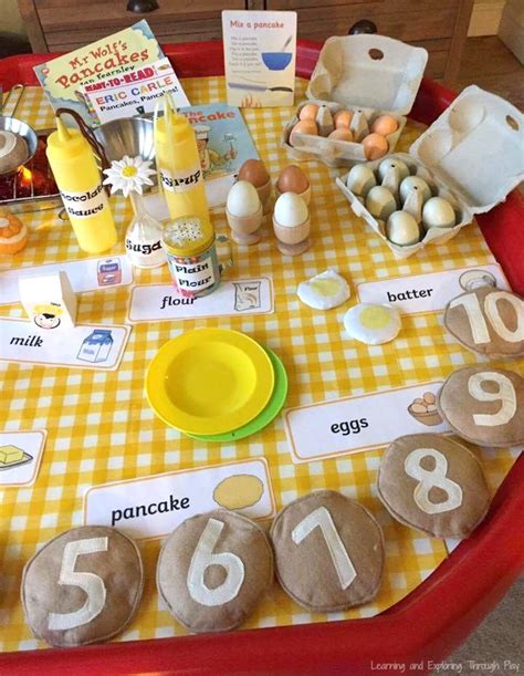 Learning and Exploring Through Play: Pancake Day Shrove Tuesday Activity