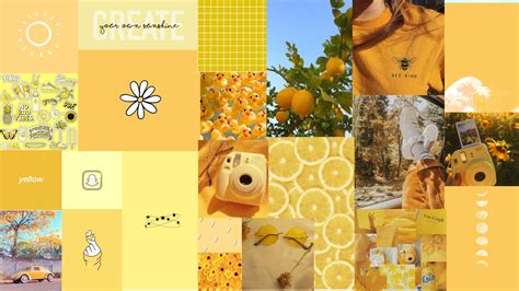 Share 80+ yellow aesthetic wallpaper laptop latest - in.cdgdbentre