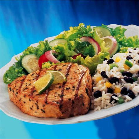 Enjoy fresh, grilled tuna marinated with the refreshing flavor of lime ...