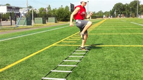 Get Quicker With 5 Soccer Speed Ladder Drills - stack