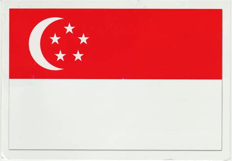 The Pstcrd-Blog: Singapore: Flag of Singapore