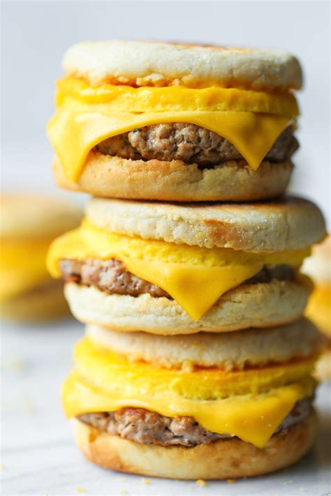 Good Kitchen Blog: Freezer Sausage, Egg, and Cheese Breakfast Sandwiches