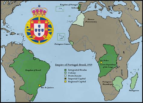 Empire of Portugal-Brasil by 22Direwolf on DeviantArt