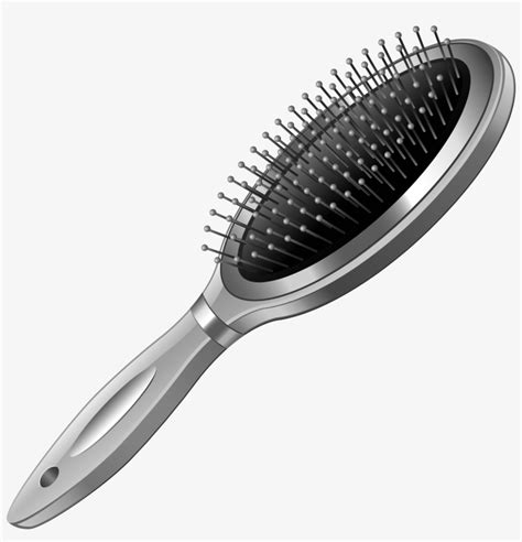 Hair Brush Clipart Black And White