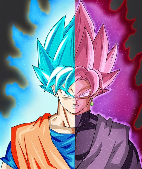 Goku and Goku Black by zen-aku1 on DeviantArt