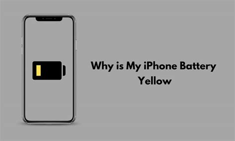 Why is My iPhone Battery Yellow? - 3 Ways to Fix