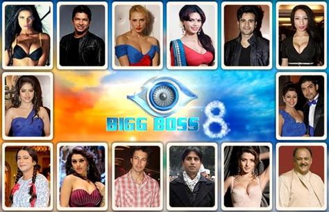 Bigg Boss Season 8 Contestants List with Salman Khan