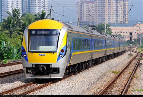 ETS03 Keretapi Tanah Melayu Berhad Hyundai Rotem at Kuala Lumpur ...