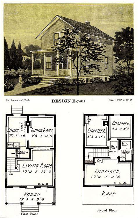 late Folk Victorian – 1918 – C. L. Bowes – Modern American Homes - B ...