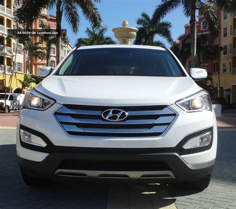 2013 Hyundai Santa Fe Sport 2. 0t Sport Utility 4 - Door 2. 0l Turbo Saddle