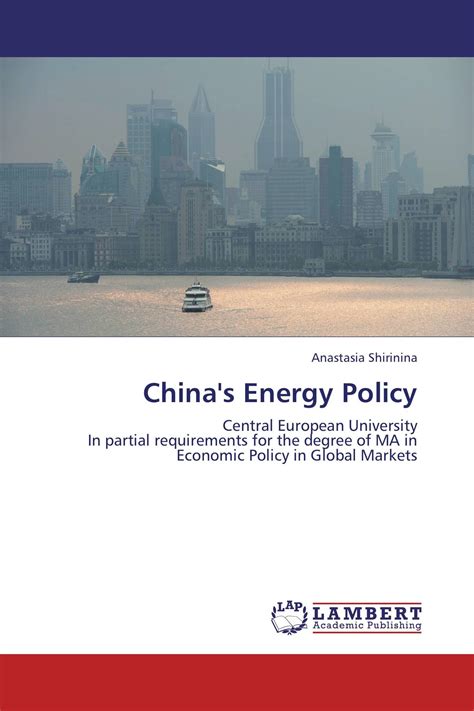 China's Energy Policy / 978-3-659-33399-6 / 9783659333996 / 3659333999