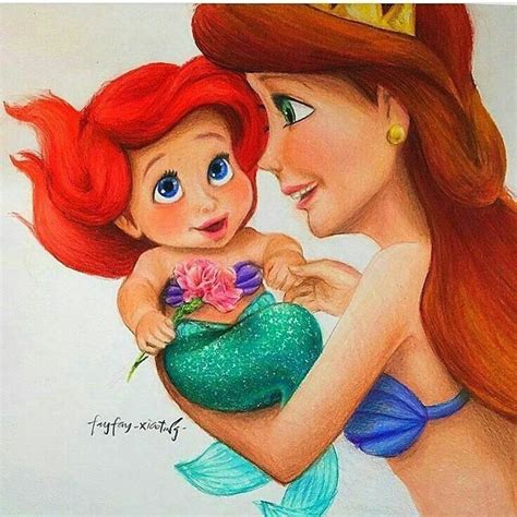 Pin on disney princess | Disney art, Disney little mermaids, Disney ...