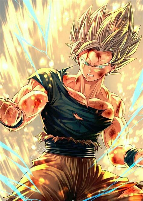 Super Saiyan Goku | Goku super, Dragon ball gt, Goku super saiyan