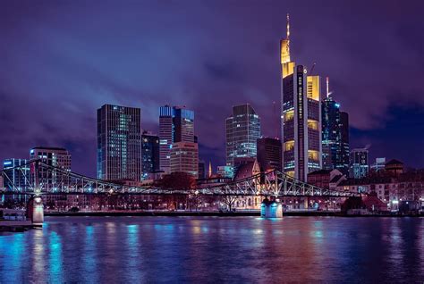 HD wallpaper: frankfurt, city, skyline, skyscraper, germany, main ...