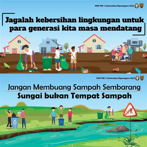 Jangan Buang Sampah Sembarangan Sungai Bukan Tempat Sampah Apa Isi ...