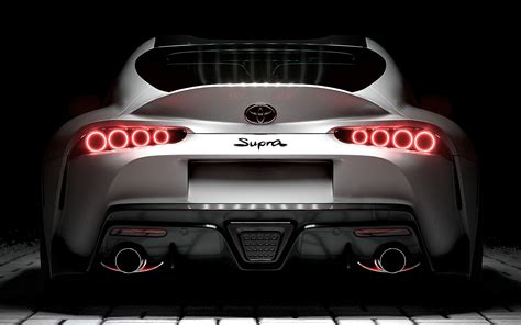 Supra Wallpaper 4k Laptop Supra Mk4 Wallpapermaiden Rear Srebrna Tapeta ...