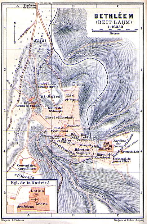 metousia: Map of Bethlehem