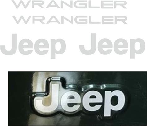 Zen Graphics - Jeep Wrangler TJ replacement fender Decals / Stickers