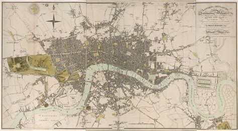 London Map 1807 - London England • mappery