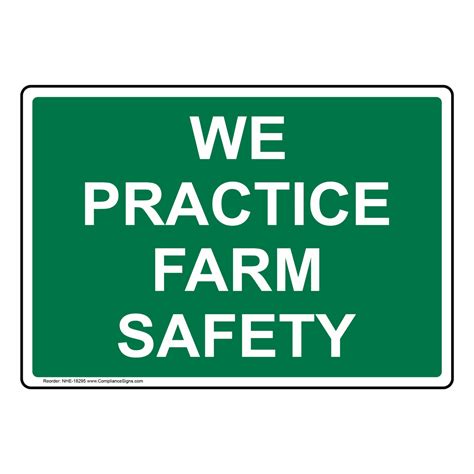 Farm Safety Signs