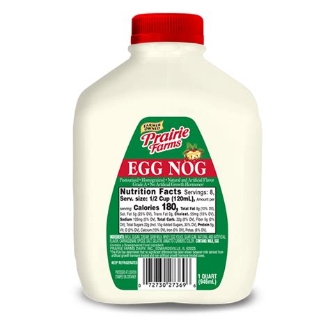 Prairie Farms Egg Nog 32 qt | Shipt