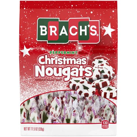 Brach's Peppermint Christmas Nougats Holiday Candy, 11.5oz - Walmart ...