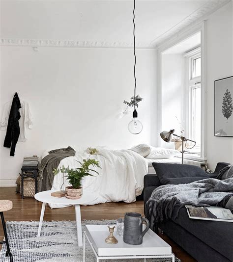 Cozy one room flat - COCO LAPINE DESIGN | One room flat, Apartment ...