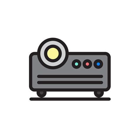 Projector icon in modern and cartoon style 2906273 Vector Art at Vecteezy