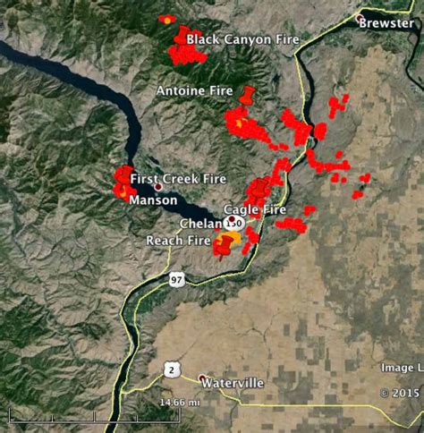 Wa State Forest Fire Map - Map