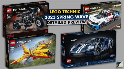 LEGO Technic 2023 Spring wave detailed preview - YouTube