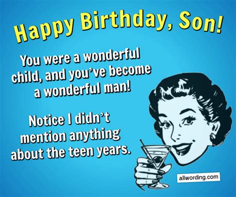 Happy Birthday, Son! 50+ Birthday Wishes For Your Boy » AllWording.com