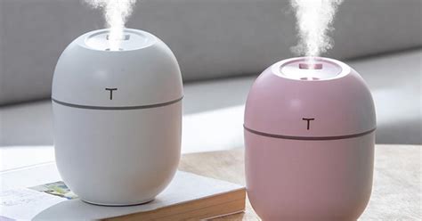 Compatible With330 Ml Cool Mist Mini Humidifier Desk For Bedroom Office ...