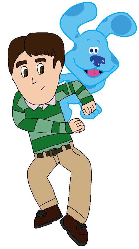 OliverOFanart: Steve and Blue by OliverOFilms on DeviantArt