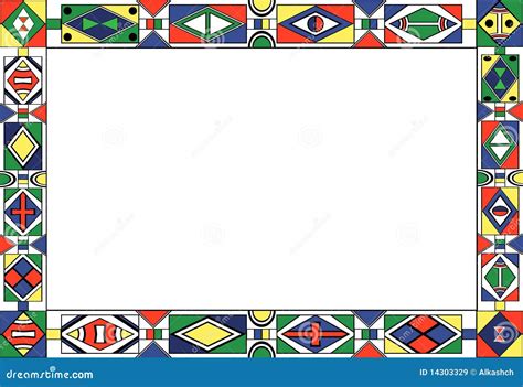 Tribal African Face Masks Seamless Pattern. Traditional Bushmen ...