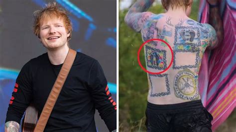 Ed Sheeran 2022 Tattoos