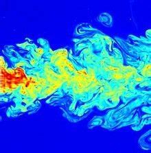 Flow visualization of a turbulent flow jet [3]. | Download Scientific ...