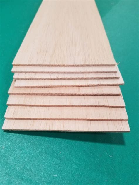 Balsa Wood 3/32 X 4 X 36in (8 pcs) 1143 | eBay