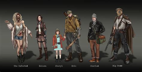 ArtStation - Zombie Apocalypse : Character Design