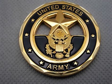 Low price Custom metal coins new army Challenge Coin high quality gold ...