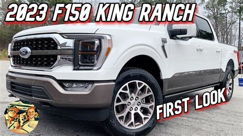 NEW 2023 FORD F150 KING RANCH: Luxury & Capable Truck- Review, Startup ...