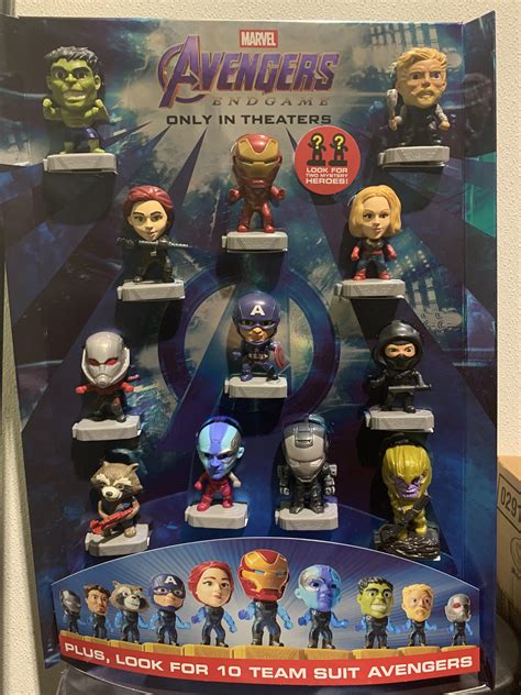 The standee for McDonald’s Avengers: Endgame Toys : r/marvelstudios