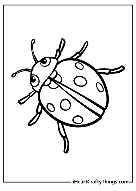 Ladybug Coloring Page Insects In Ladybug Coloring Page | The Best Porn ...