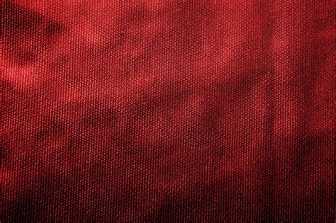 Red Fabric Texture Background - PhotoHDX